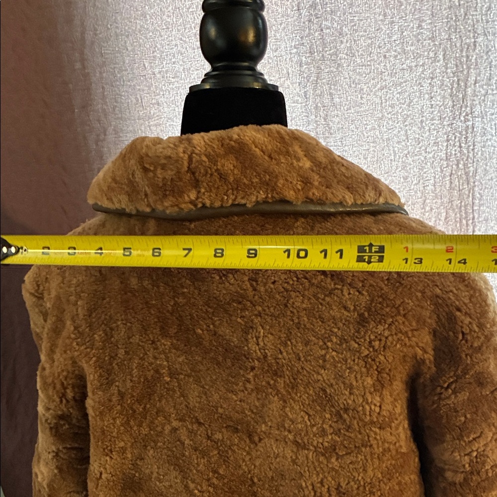 Brown Genuine Shearling Women's Coat Made in England. - Picture 7 of 16
